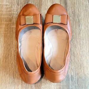 Cole Haan Tan Flats